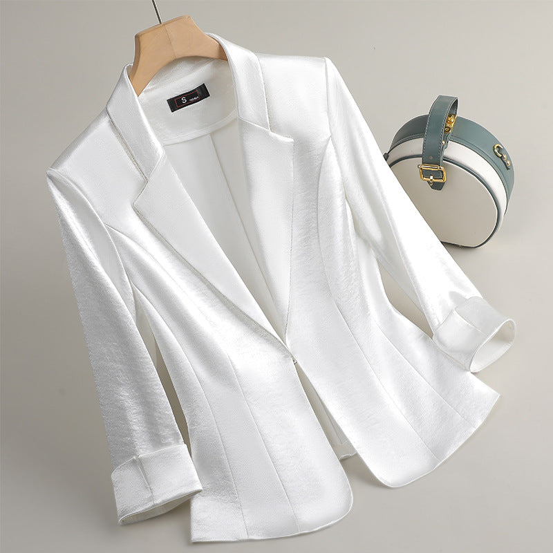 ALINA SILK BLAZER