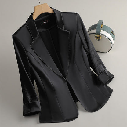 ALINA SILK BLAZER