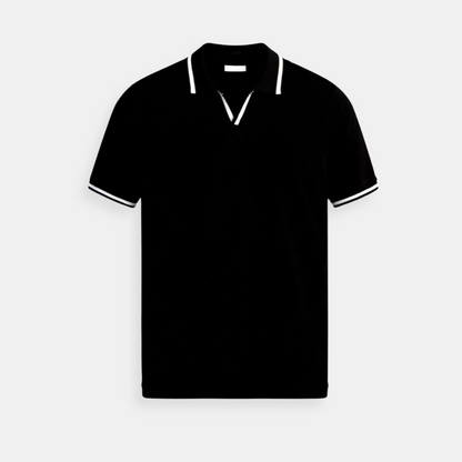 AVEREI CONTRAST SLIM FITTED POLO