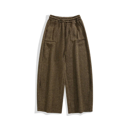 CORDUROY KNIT WAIST LOUNGE PANTS