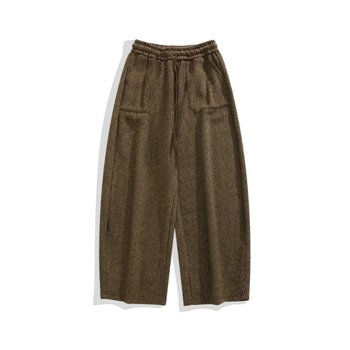 CORDUROY KNIT WAIST LOUNGE PANTS