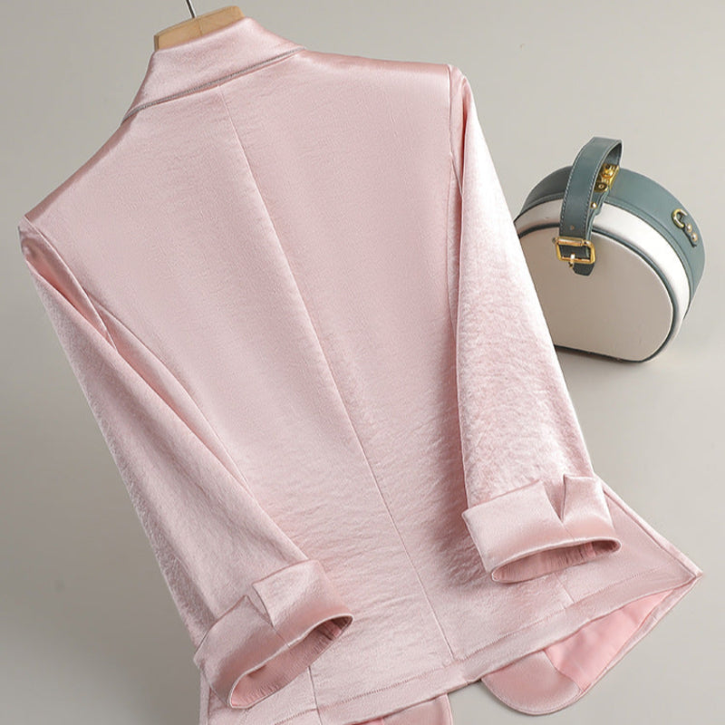 ALINA SILK BLAZER