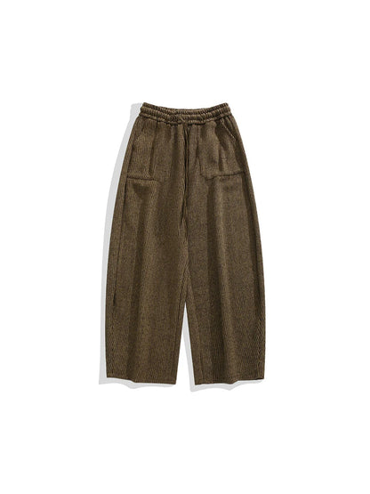 CORDUROY KNIT WAIST LOUNGE PANTS