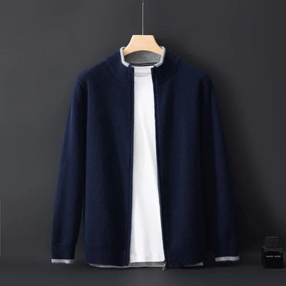 RIKU CASHMERE ZIP JACKET