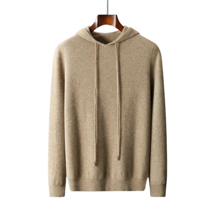 CASHMERE HOODED SWEATER