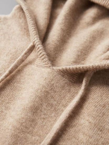 CASHMERE HOODED SWEATER
