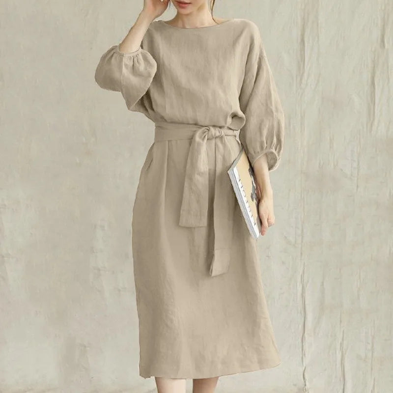 Eva Linen Dress