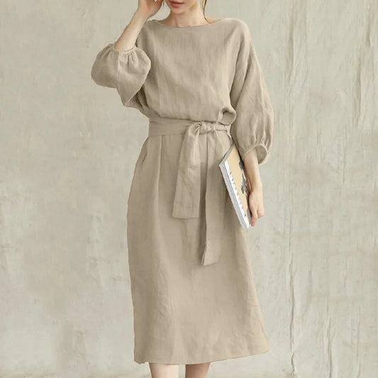 Eva Linen Dress