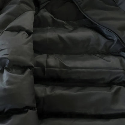 ASYMMETRIC PUFFER COAT