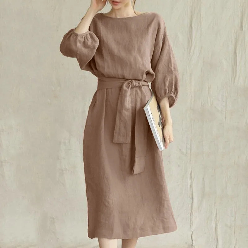 Eva Linen Dress