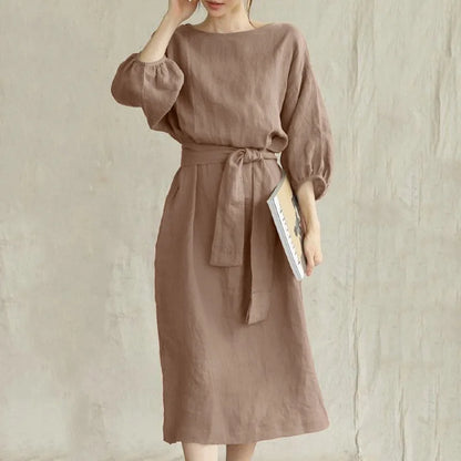 Eva Linen Dress