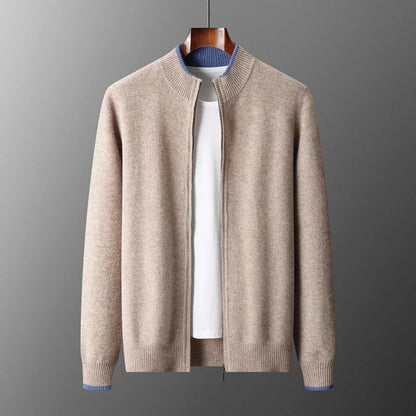 RIKU CASHMERE ZIP JACKET