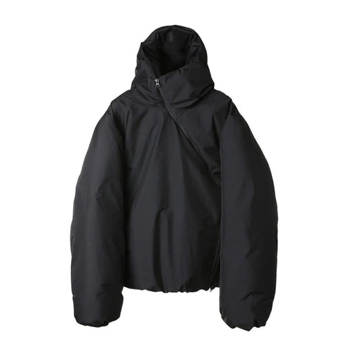 ASYMMETRIC PUFFER COAT