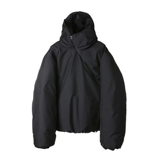 ASYMMETRIC PUFFER COAT