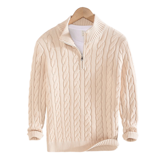 CONSTANCE - HALF ZIP SWEATER