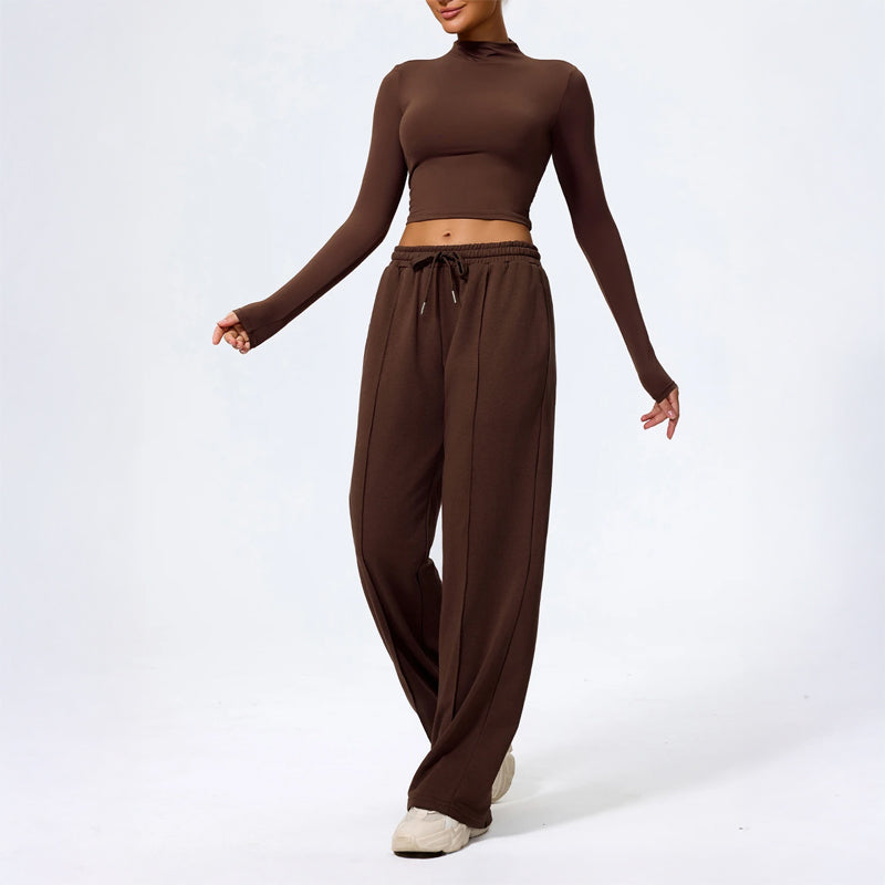 WIDE LEG LOUNGE PANTS