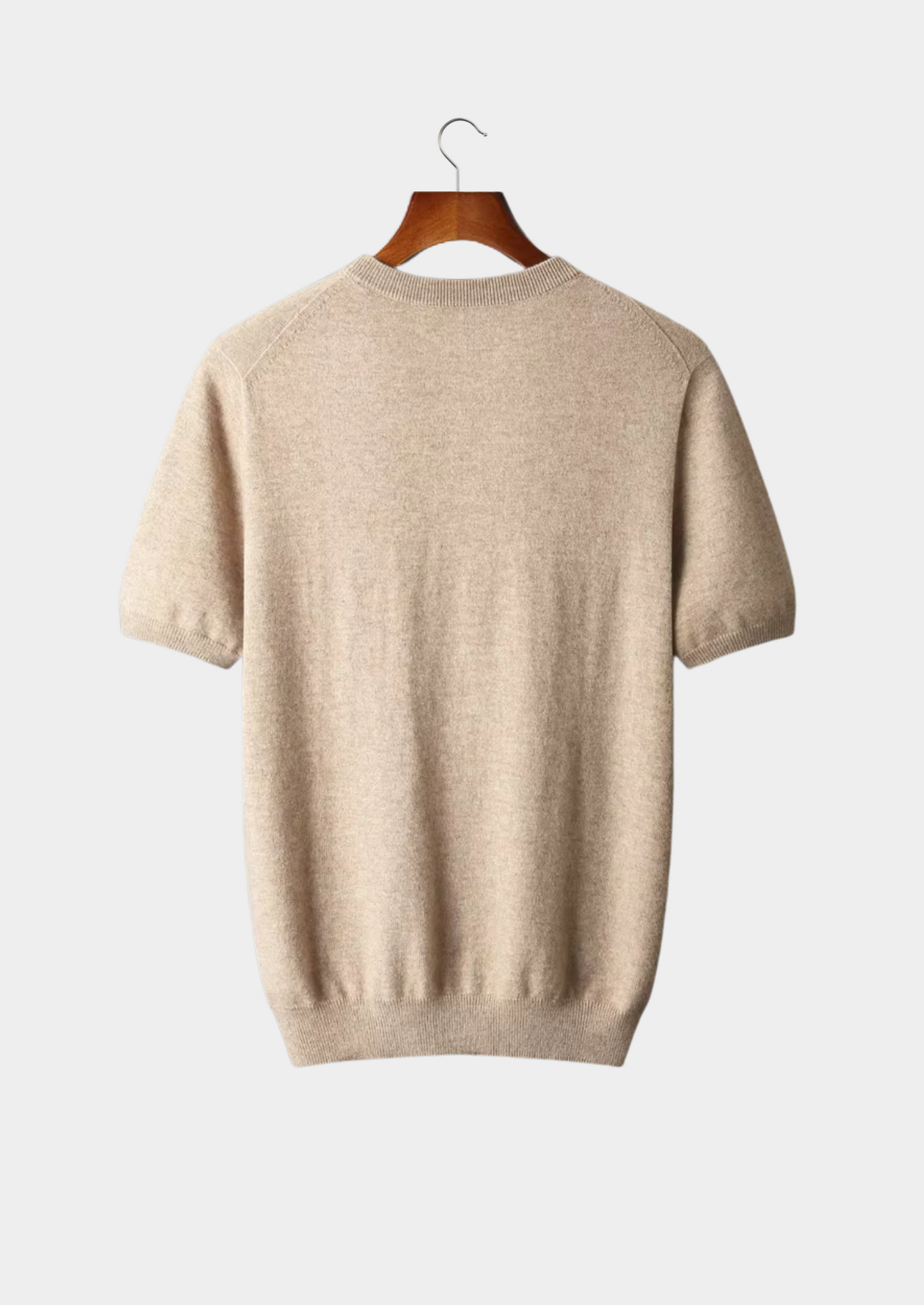 CASHMERE CLASSIC CREWNECK T-SHIRT