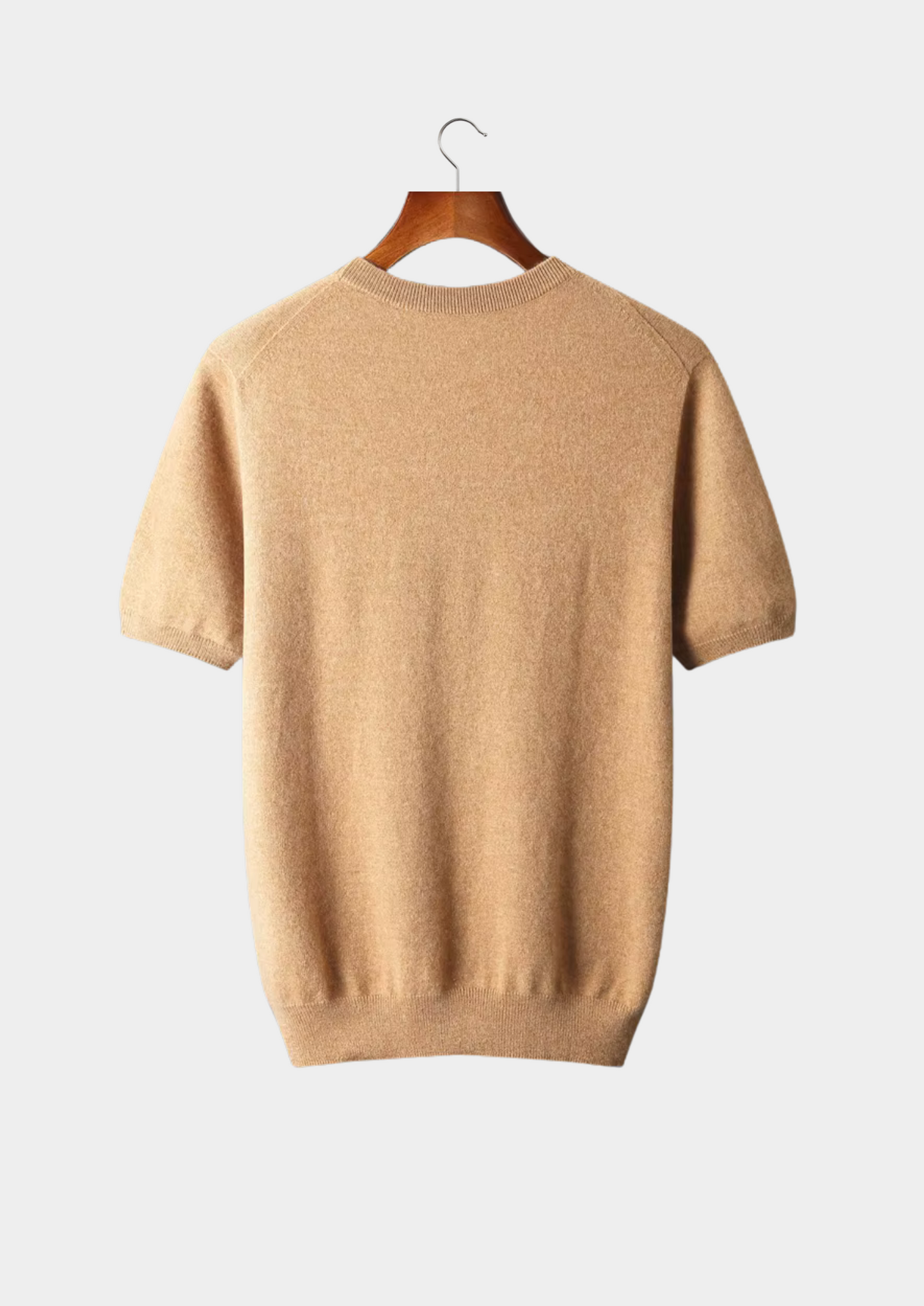 CASHMERE CLASSIC CREWNECK T-SHIRT