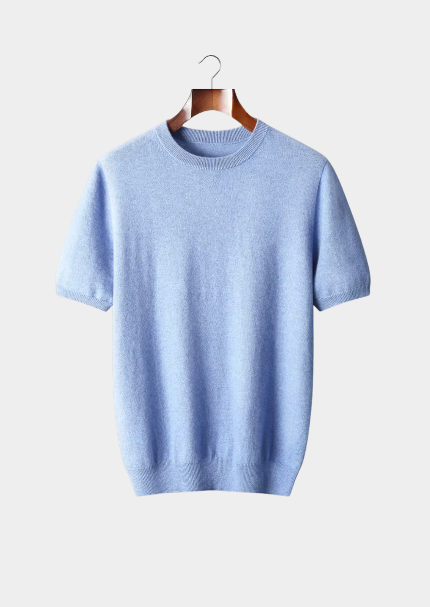 CASHMERE CLASSIC CREWNECK T-SHIRT