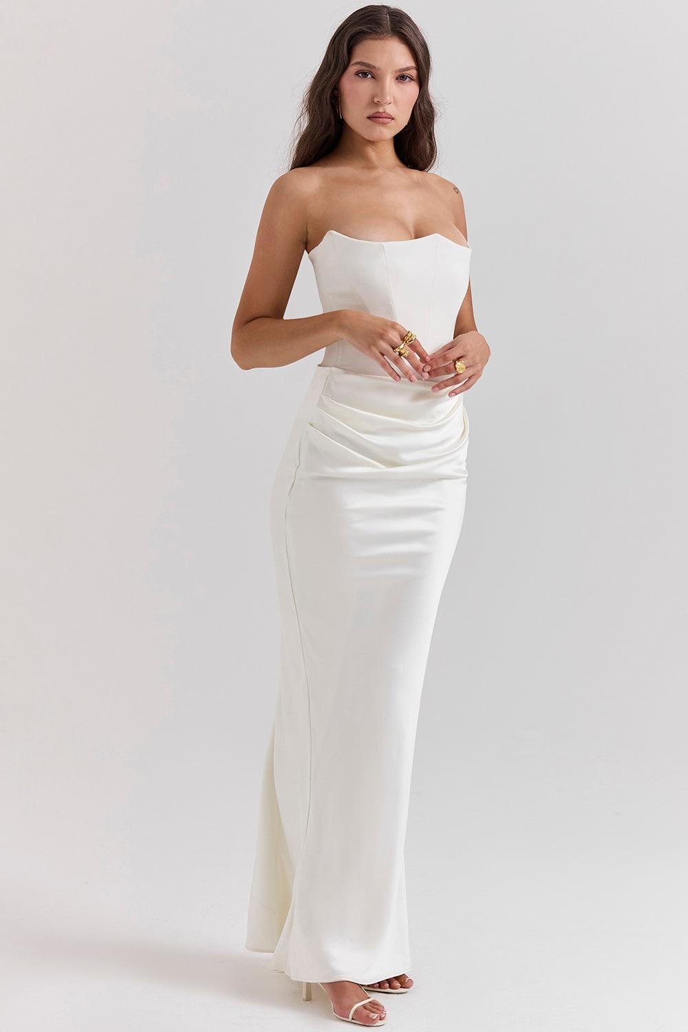 Lily Strapless Corset Dress