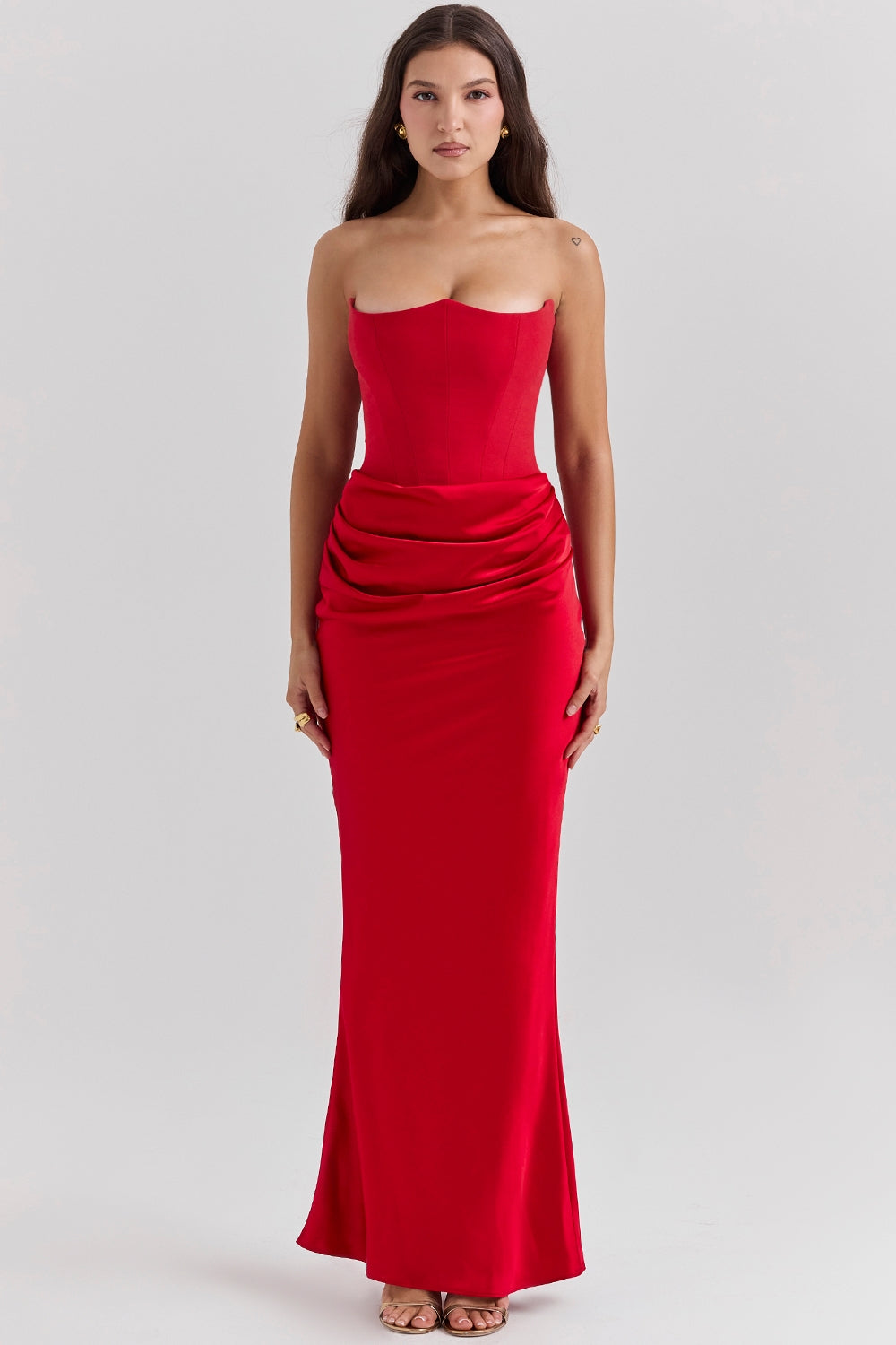 Lily Strapless Corset Dress