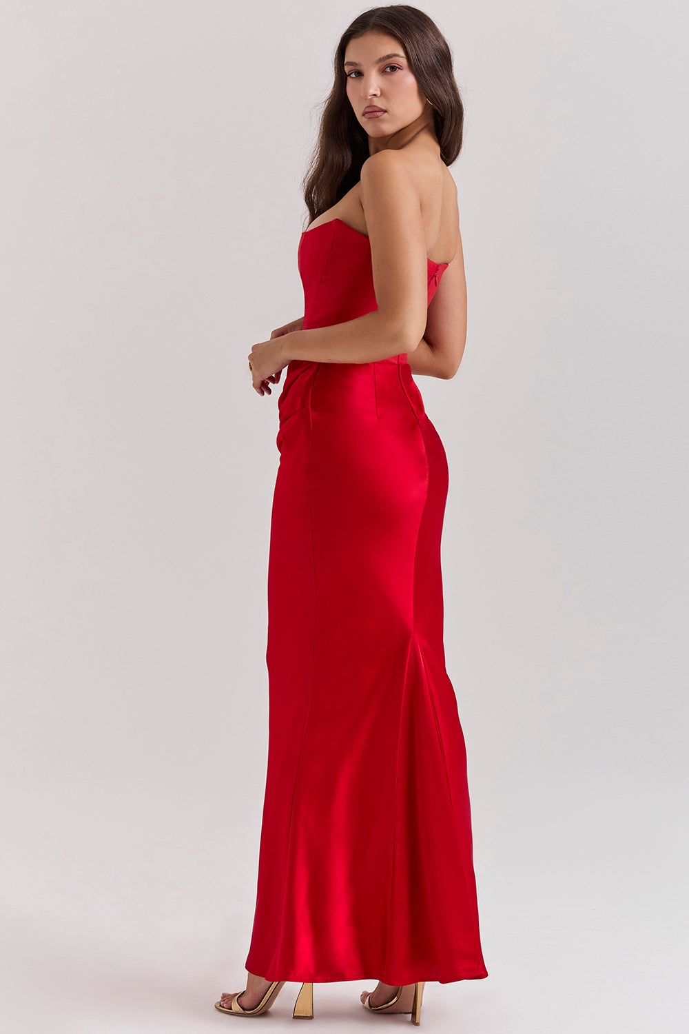 Lily Strapless Corset Dress