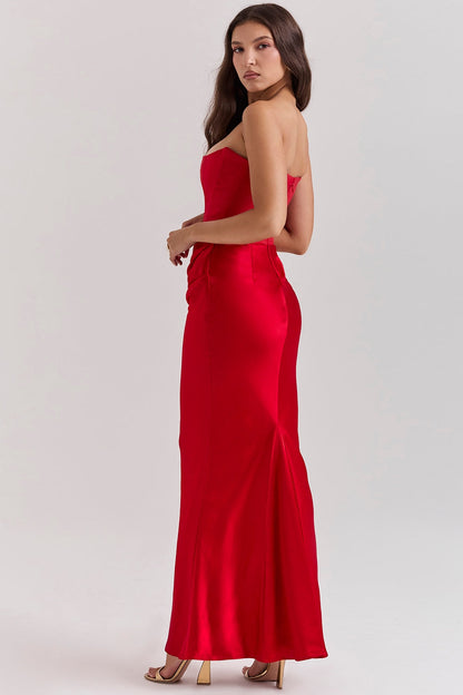 Lily Strapless Corset Dress