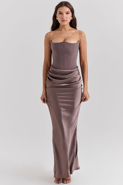 Lily Strapless Corset Dress