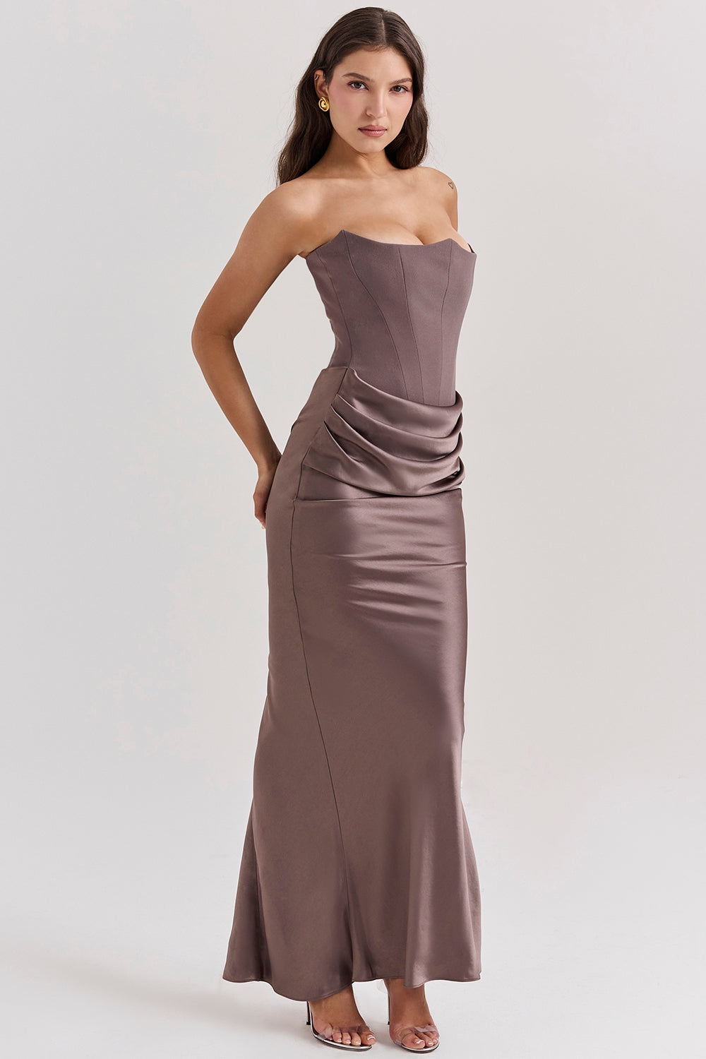 Lily Strapless Corset Dress
