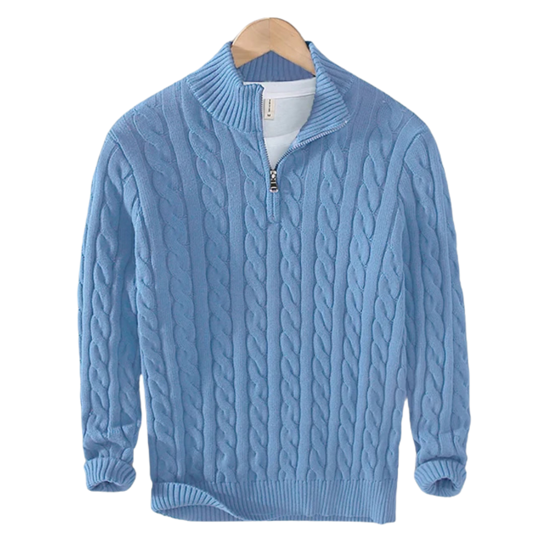 CONSTANCE - HALF ZIP SWEATER