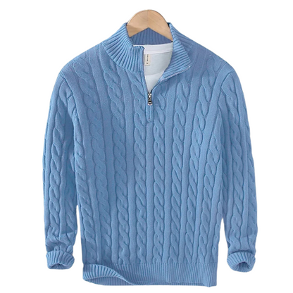 CONSTANCE - HALF ZIP SWEATER
