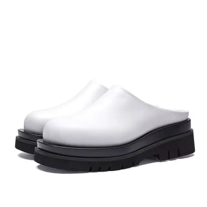 MELO LEATHER MULES