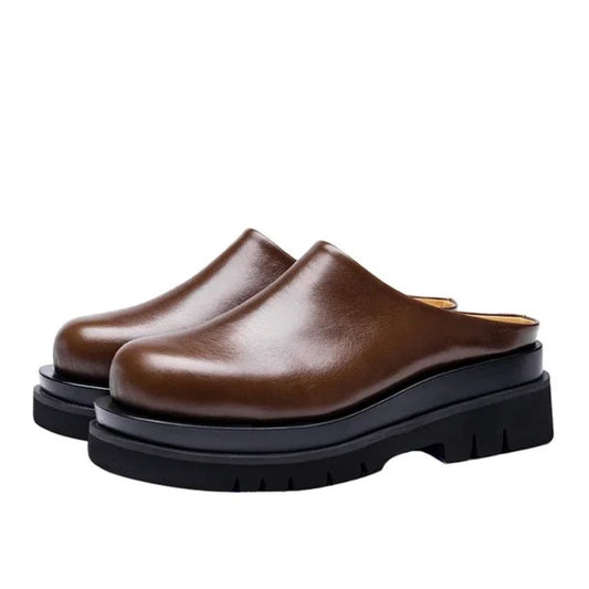 MELO LEATHER MULES