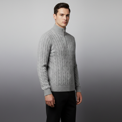 CONSTANCE - HALF ZIP SWEATER